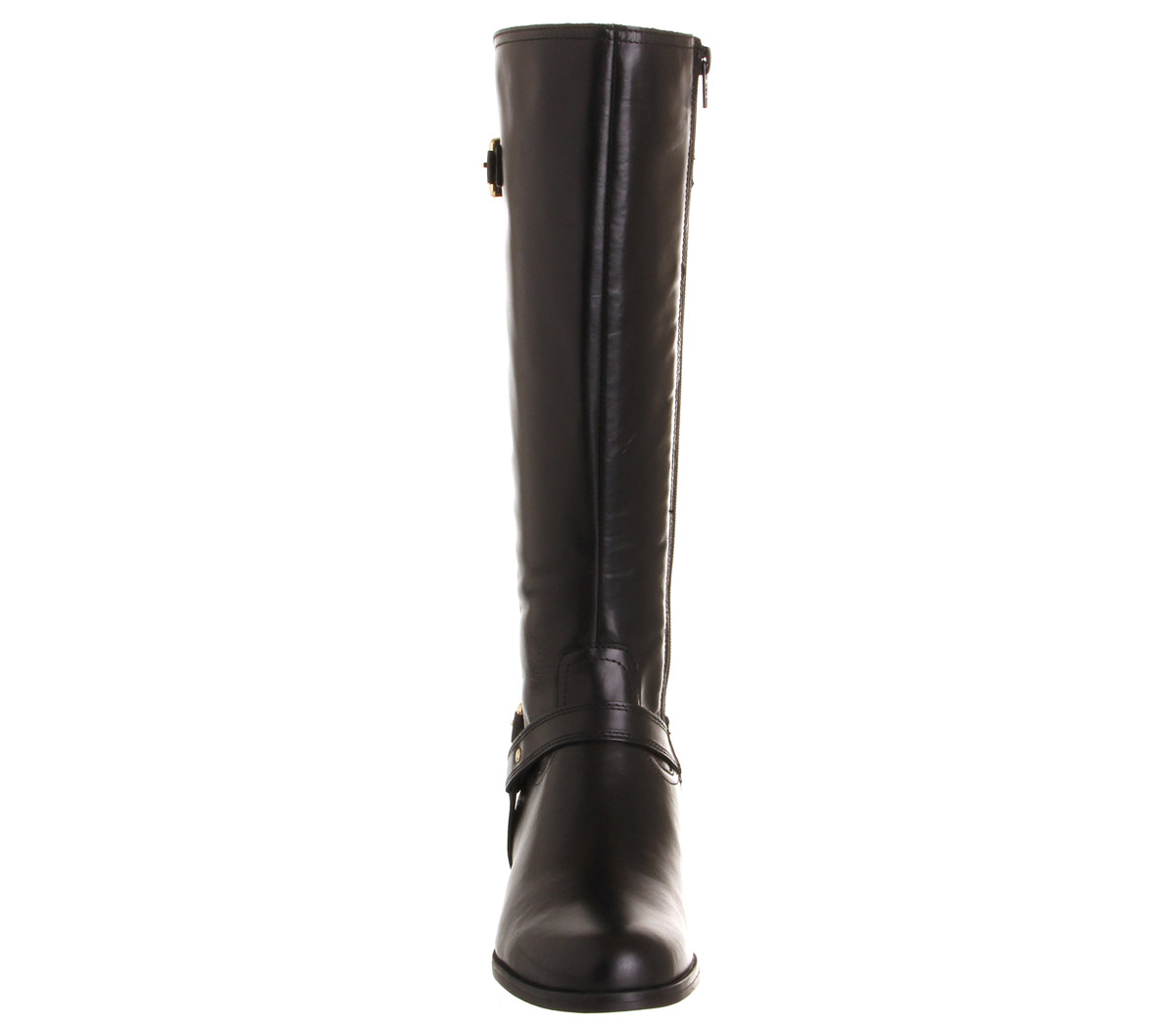 OFFICENinja Stirrup Elastic Back BootsBlack Leather