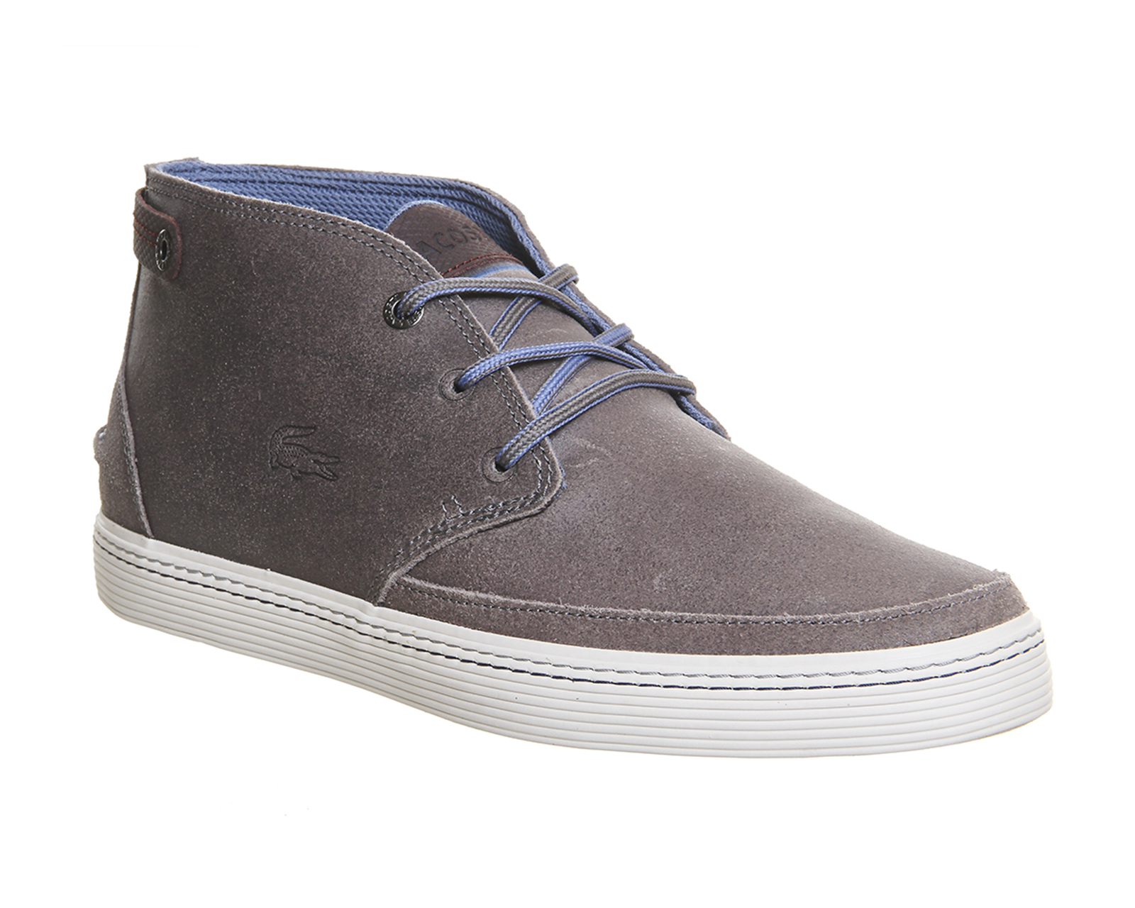Lacoste Clavel Chukka Boots Grey Suede 