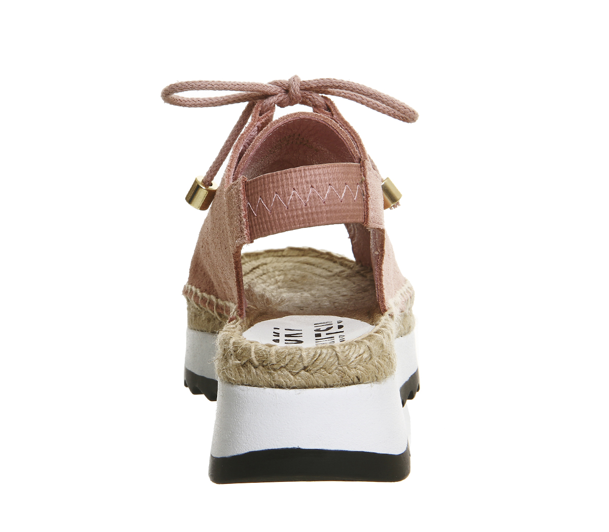 Oki KutsuMizu Lo LacePink Suede