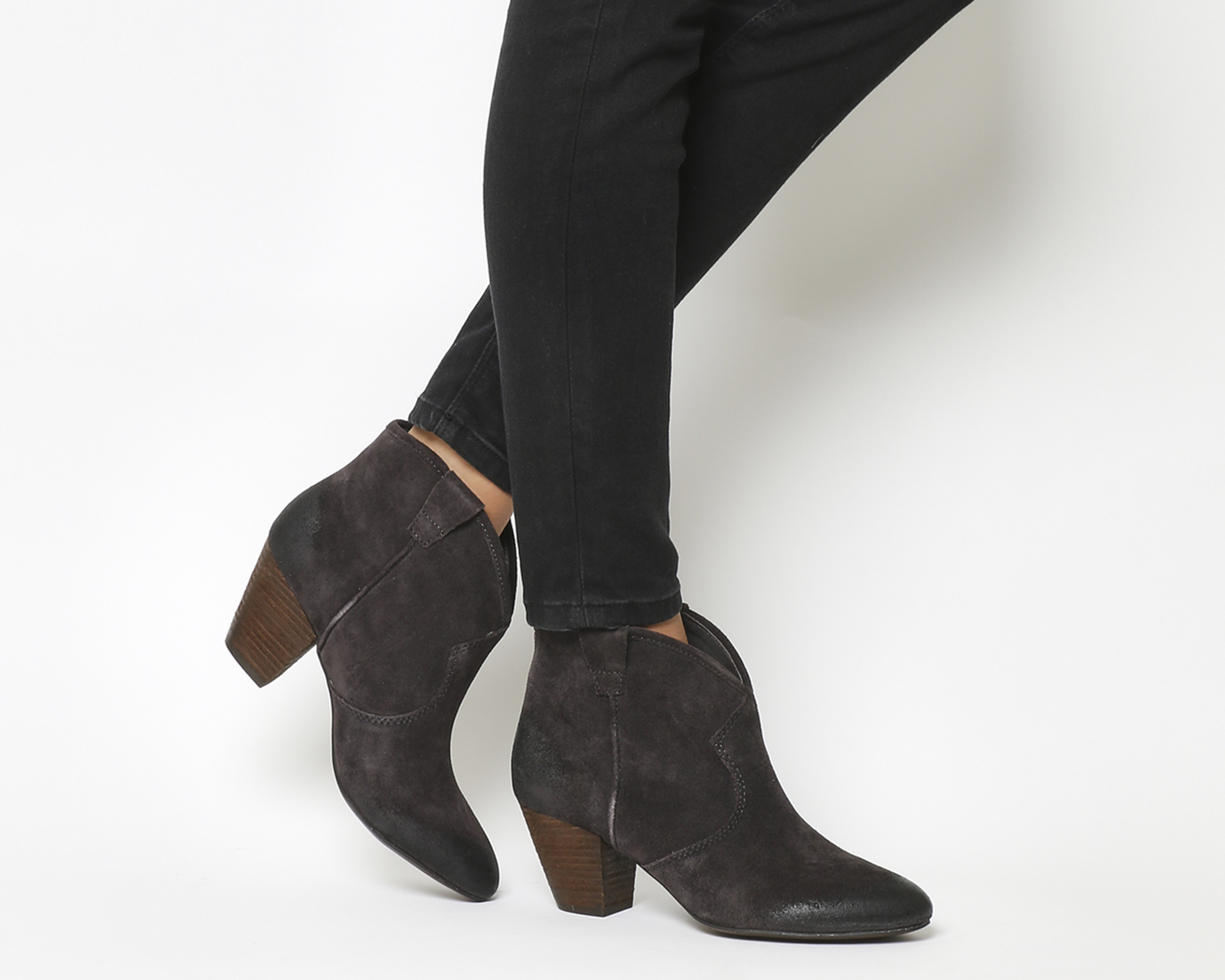 ash suede ankle boots