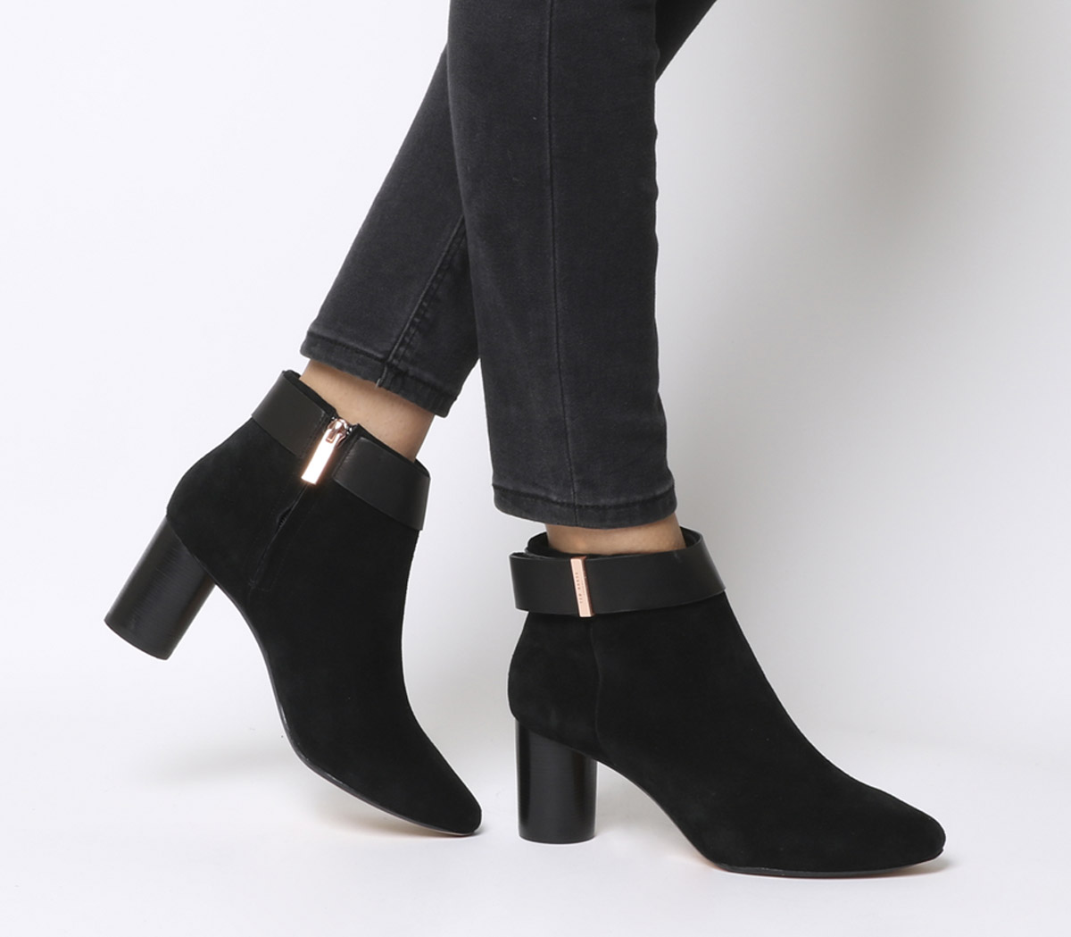 Ted Baker Mharia Ankle Boots Black 
