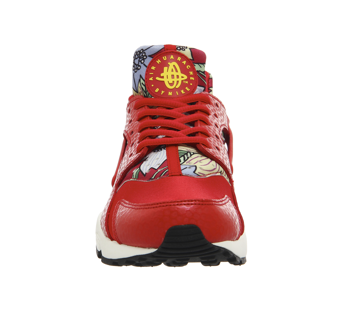 NikeAir HuaracheRed Aloha Print 