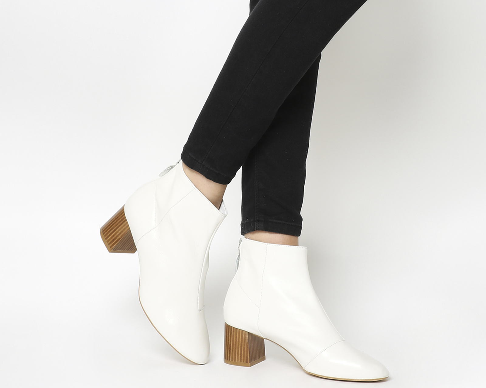 ankle boots off white