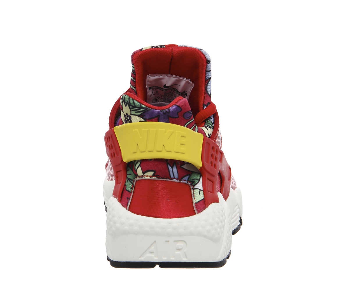 NikeAir HuaracheRed Aloha Print 