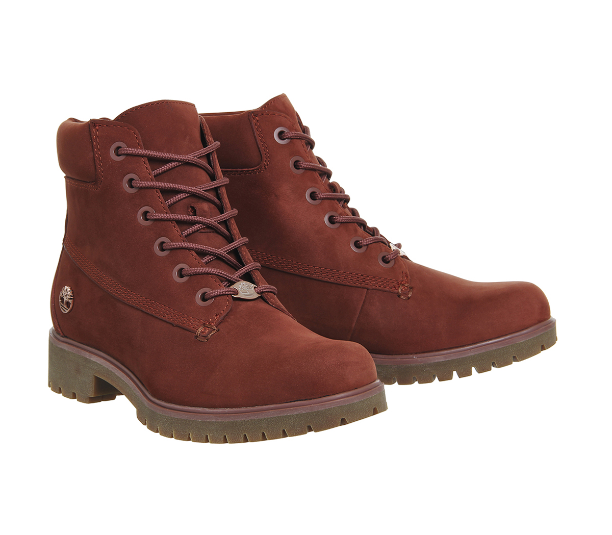 TimberlandSlim Premium 6 Inch BootsChestnut Nubuck