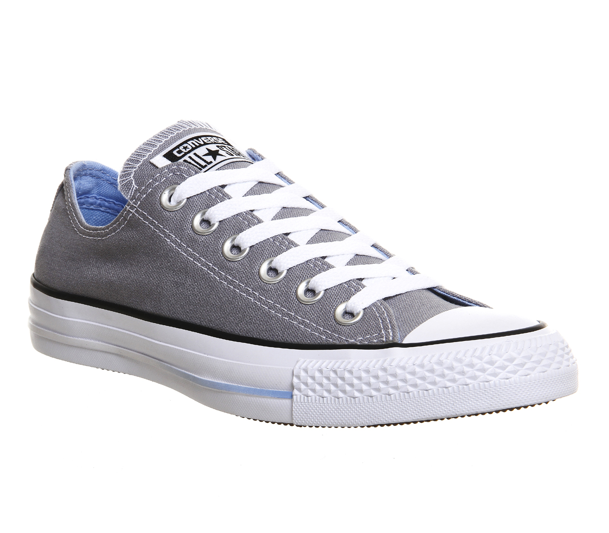 blue and grey converse