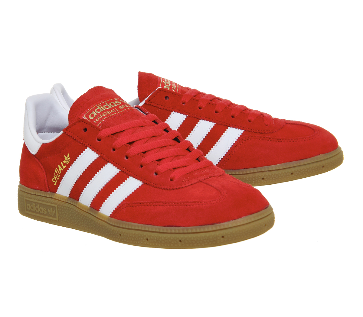adidasSpezialCollegiate Red White Gold Metallic