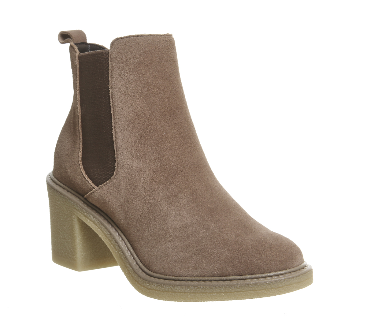 OFFICELoco Chelsea BootsTaupe Suede