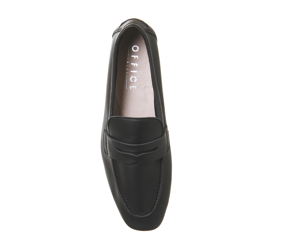 Office Delight Loafers Black Leather - Flats
