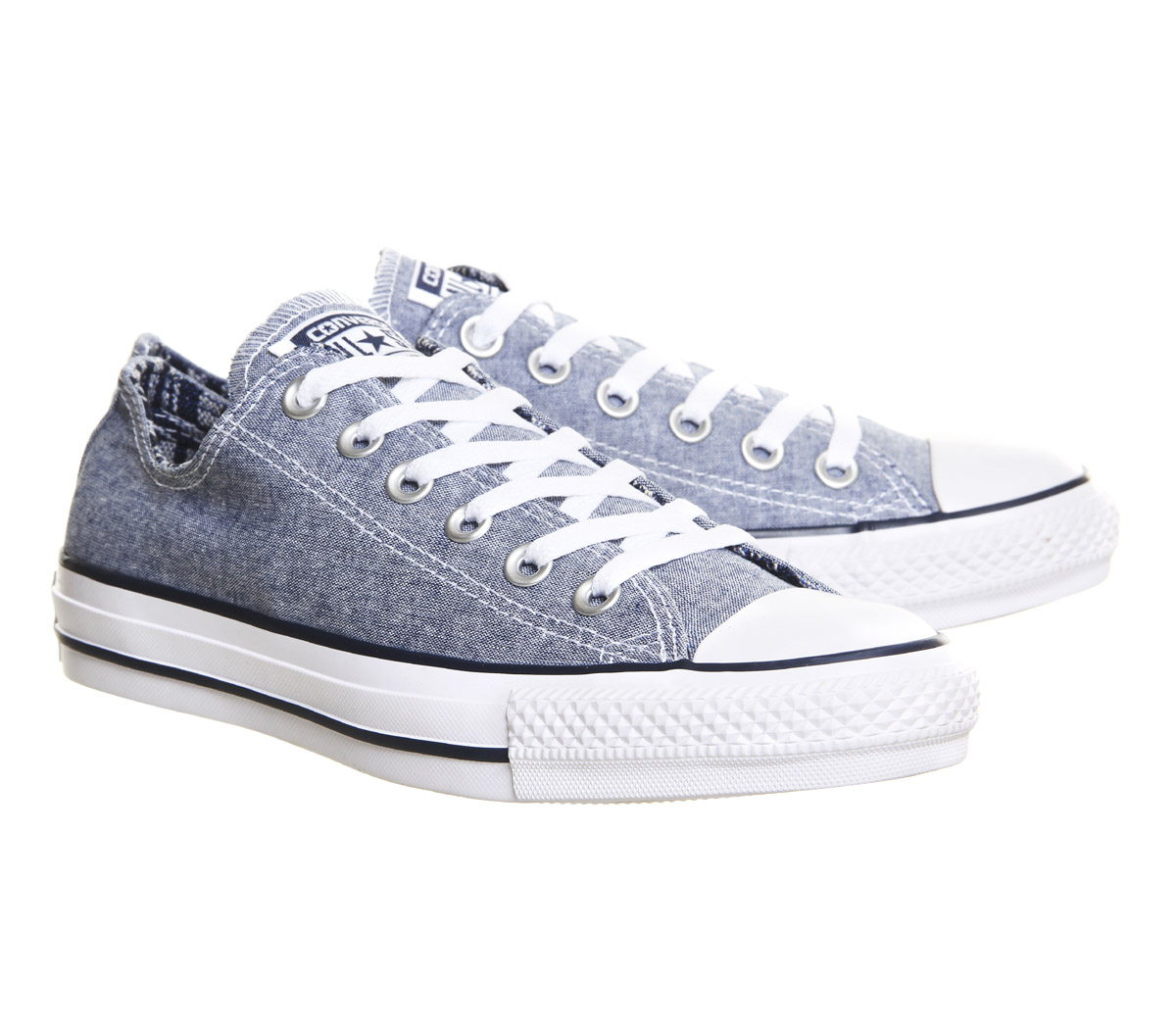 ConverseConverse All Star LowBlue Chambray Folk Print