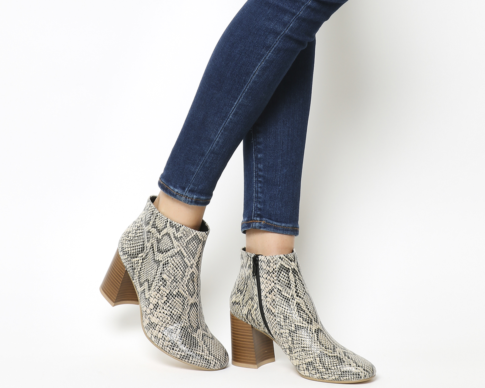 Vagabond Kaley Ankle Boot Snake Leather - Ankle Boots