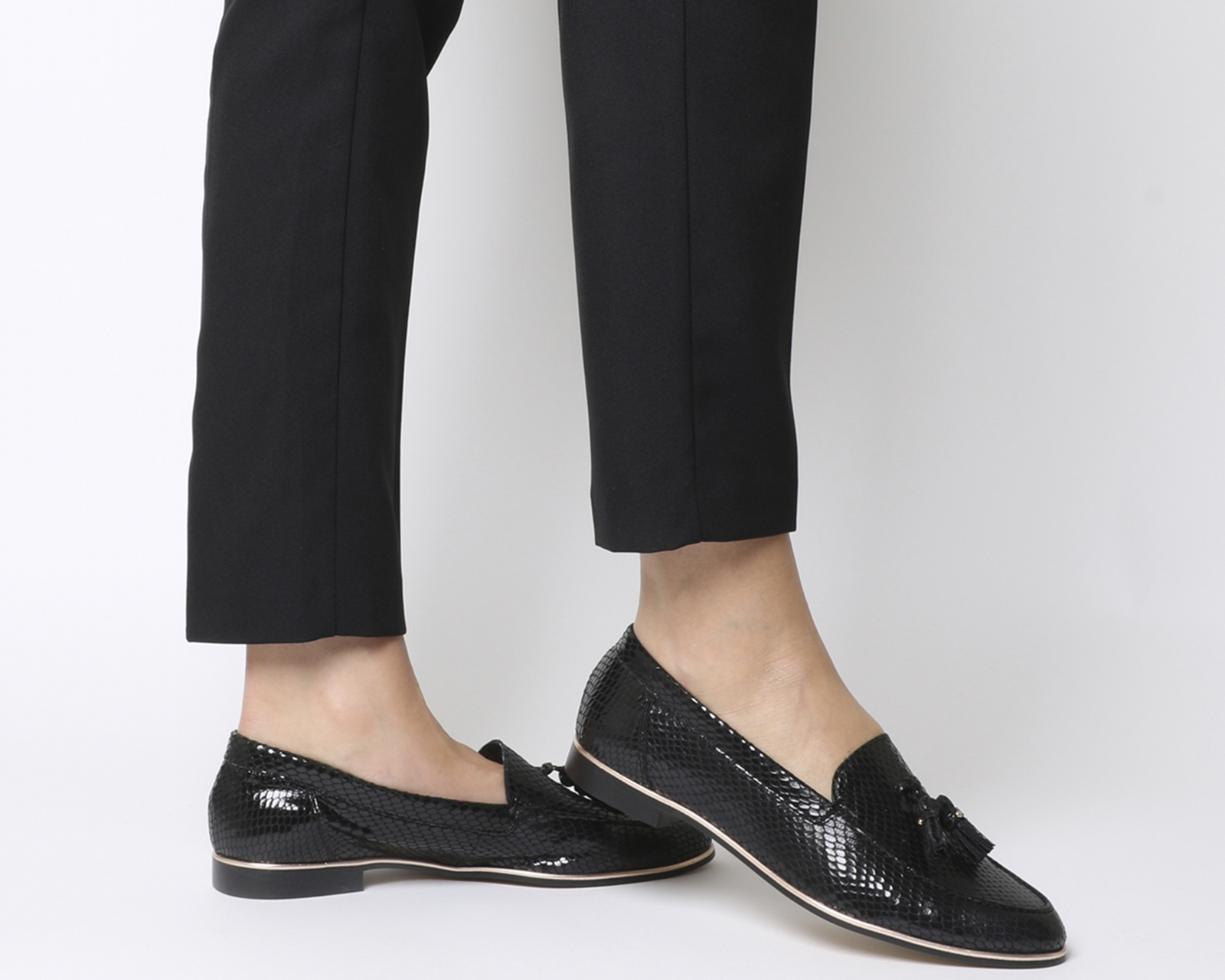 black suede loafers womens
