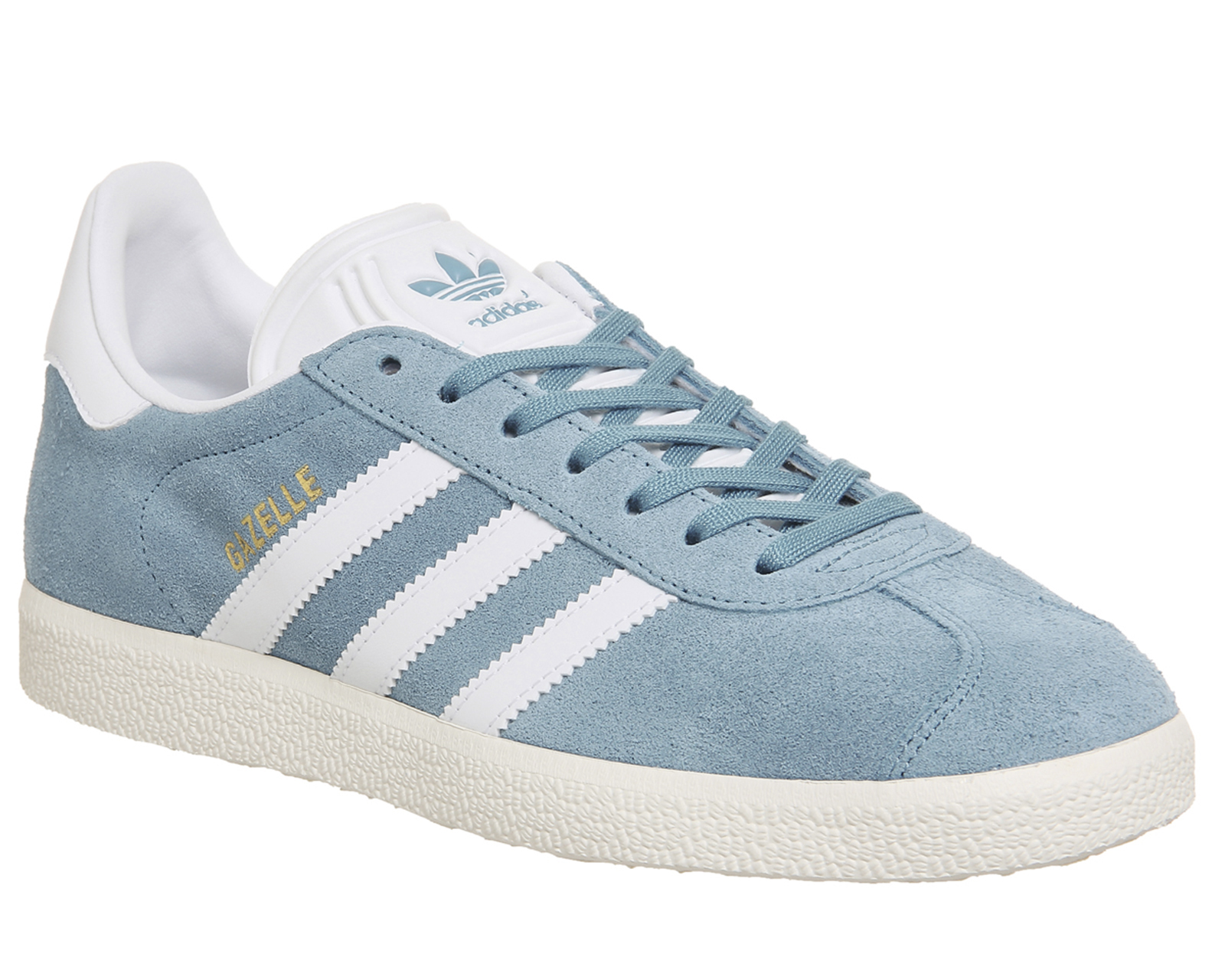 adidas Gazelle Trainers Tactile Steel White Gold - Women's Trainers