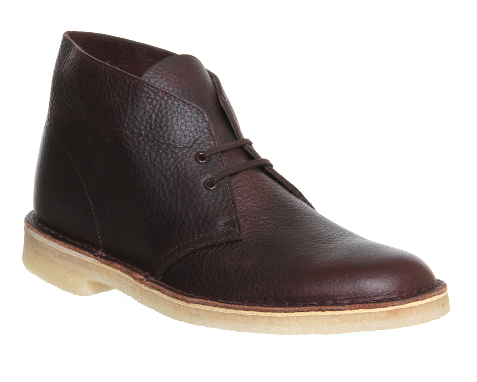 clarks desert shoes leather