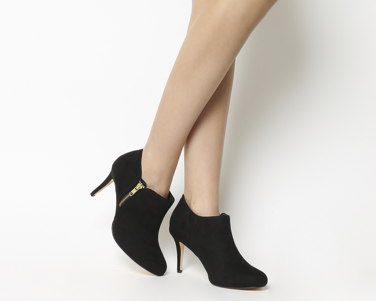 OFFICEFabulous Side Zip ShoebootBlack