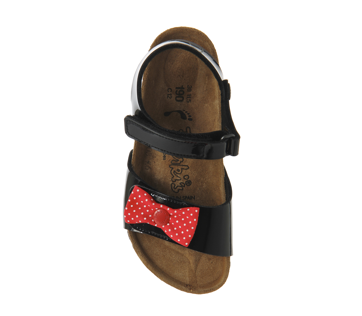 BIRKENSTOCKLiraRed Bow Black Patent