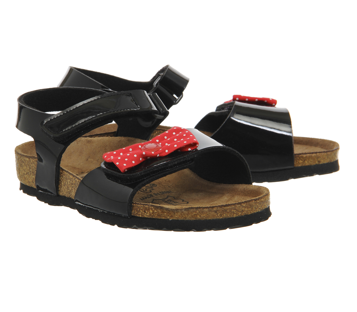 BIRKENSTOCKLiraRed Bow Black Patent