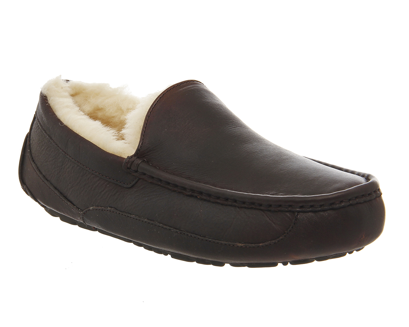 UGG Ascot Slippers China Tea Leather 