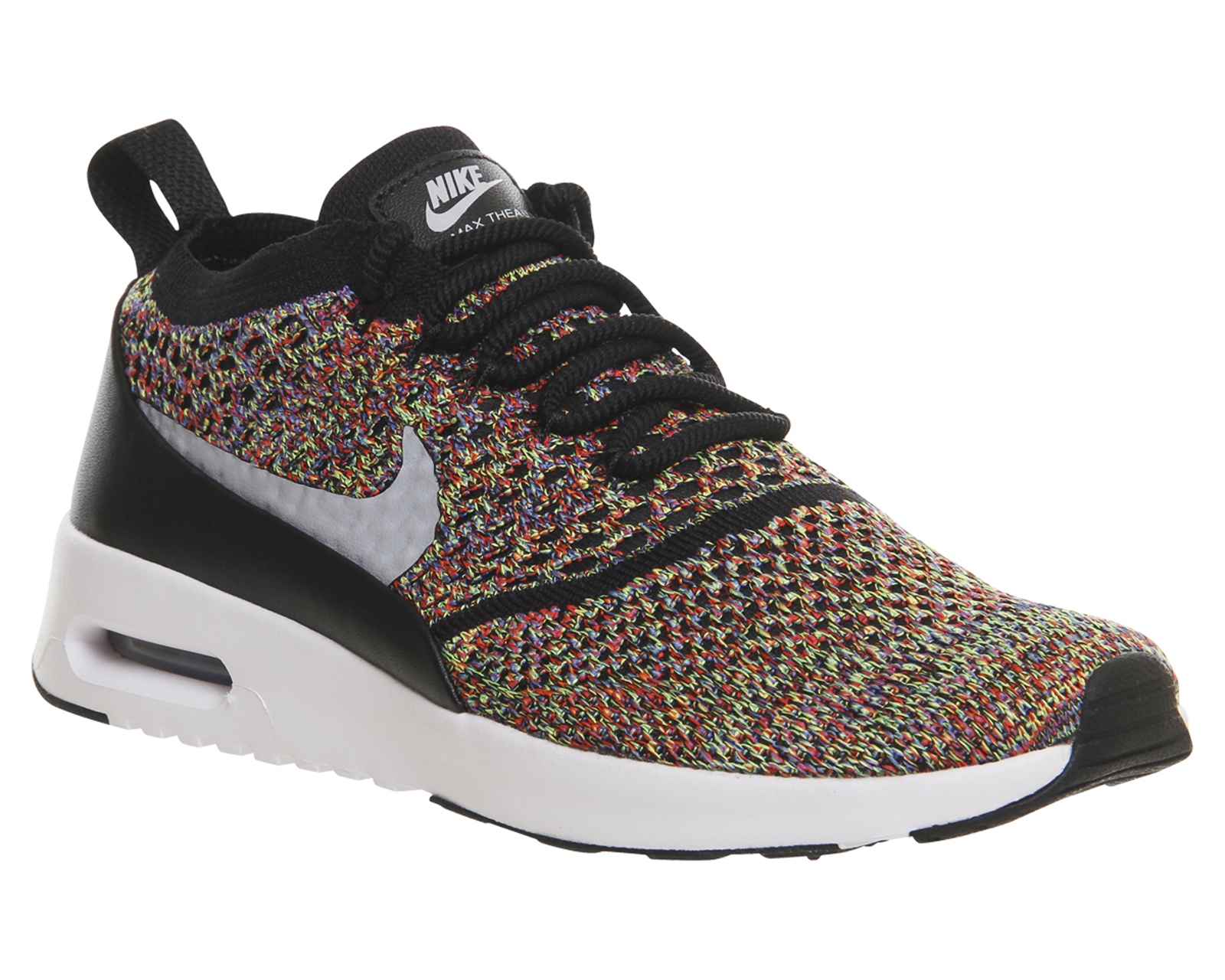 Nike Air Max Thea Flyknit Multi Black Blue - Hers trainers