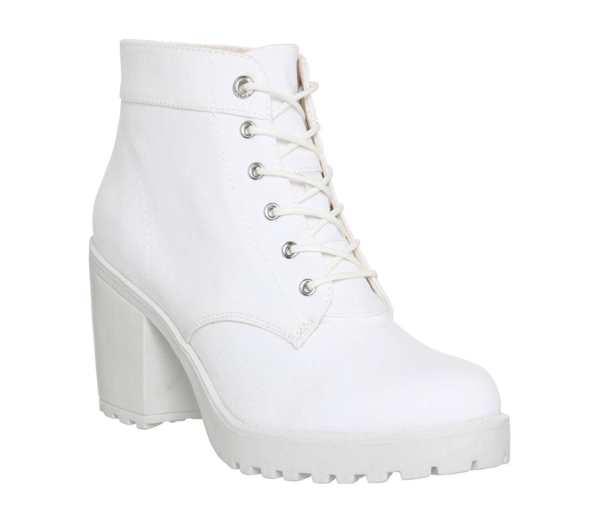 Vagabond Grace Canvas boots White 