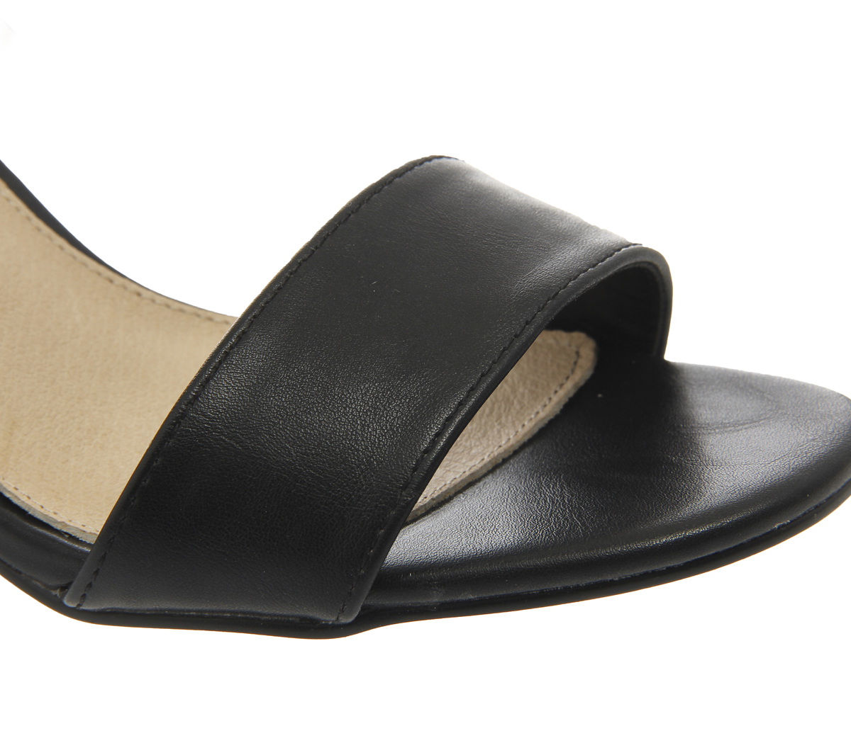 OFFICEWatermelon Block Heel SandalsBlack