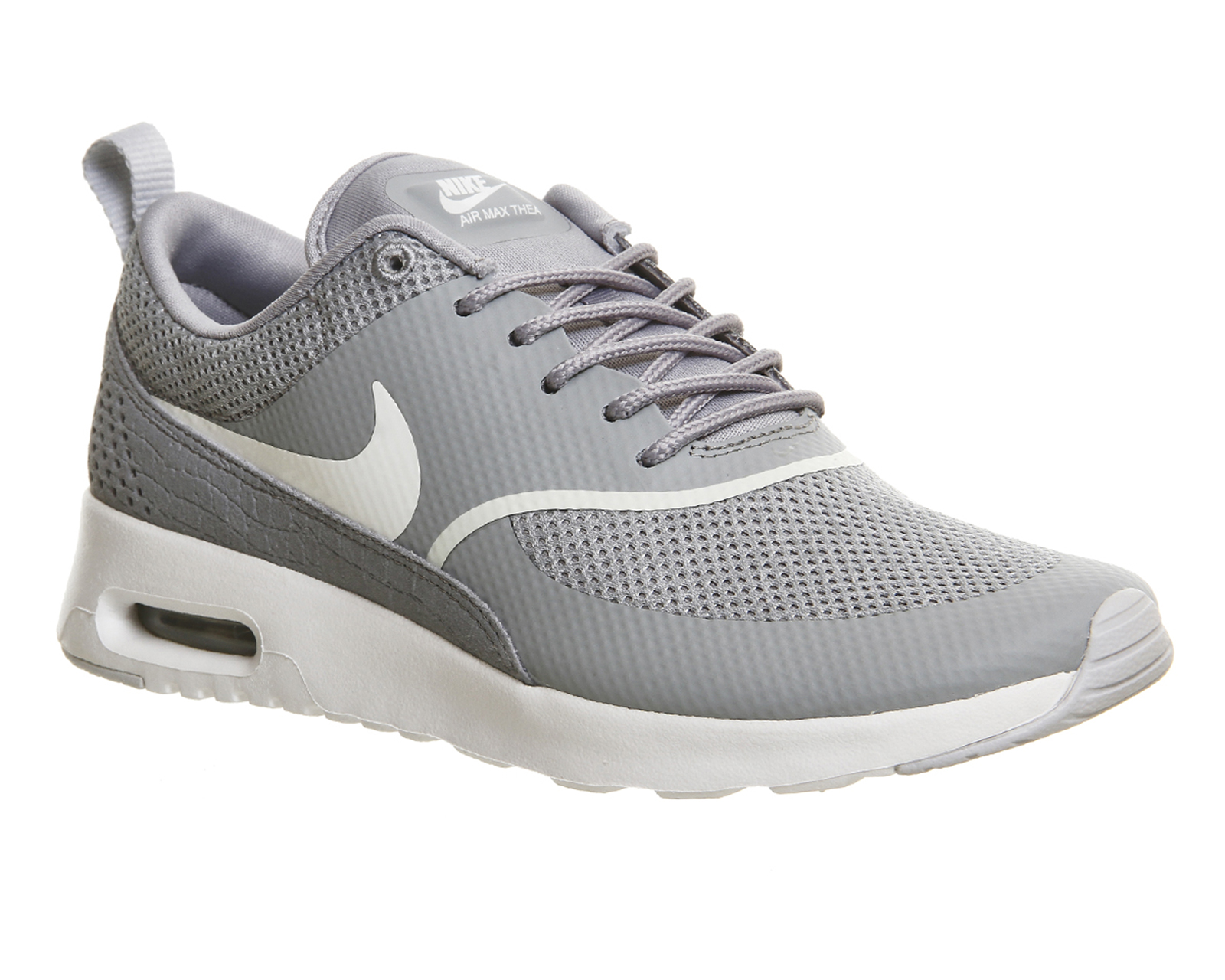 nike grey air max thea trainers