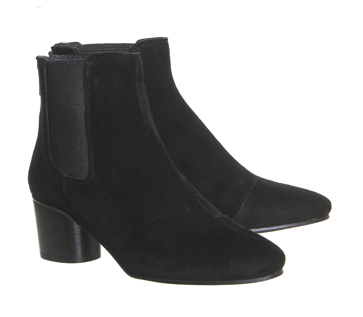 OFFICEIngot Back Zip Chelsea BootsBlack Suede